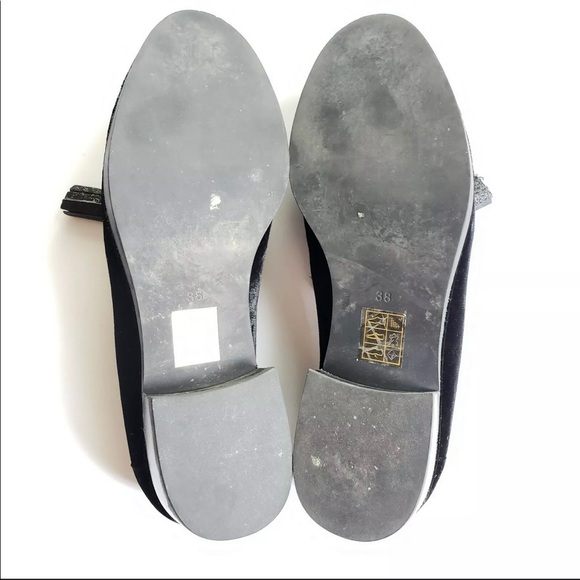 Jeffrey Campbell Black Velvet Loafer - Picture 6 of 6